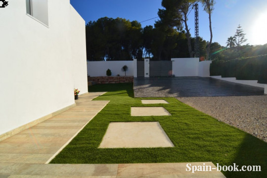 Виллы Новая современная вилла в 1км от пляжа в пригороде Бенисса, Коста Бланка, Бенисса