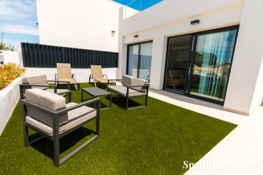 Виллы Новые виллы рядом с гольфом Lo Romero Golf и пляжем в Pilar de la Horadada, Коста Бланка, Пилар де ла Орадада