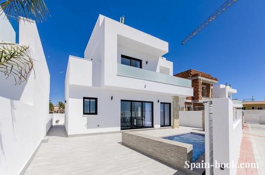 Виллы Новый комплекс виллы в пригороде Торревьехи / Лос Монтесинос, Коста Бланка, Лос Монтесинос