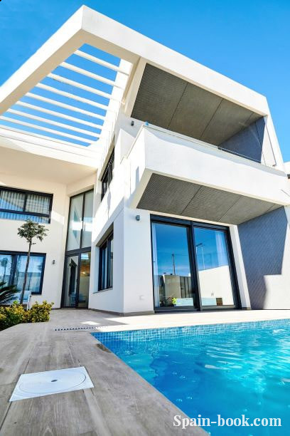 Виллы Современные виллы в 200м от моря в Ла Велета, Торревьеха, Коста Бланка, Торревьеха