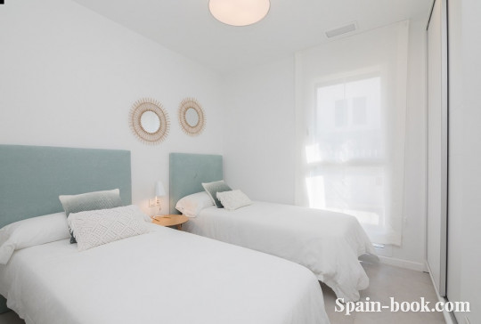 Апартаменты Новый жилой комплекс в 1км от пляжа в Плайя Фламенка, Ориуэла Коста, Коста Бланка, Плайя Фламенка