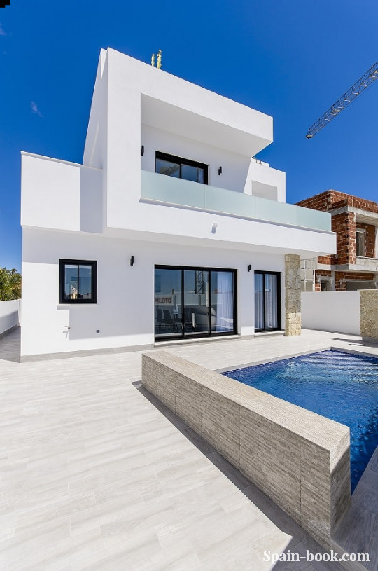 Виллы Новый комплекс виллы в пригороде Торревьехи, Лос Монтесинос, Коста Бланка, Лос Монтесинос