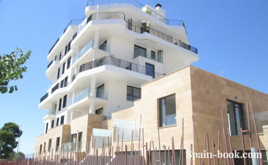 Апартаменты Новый резиденциальный комплекс рядом с пляжем в Вийяхойоса, Коста Бланка, Вильяхойоса