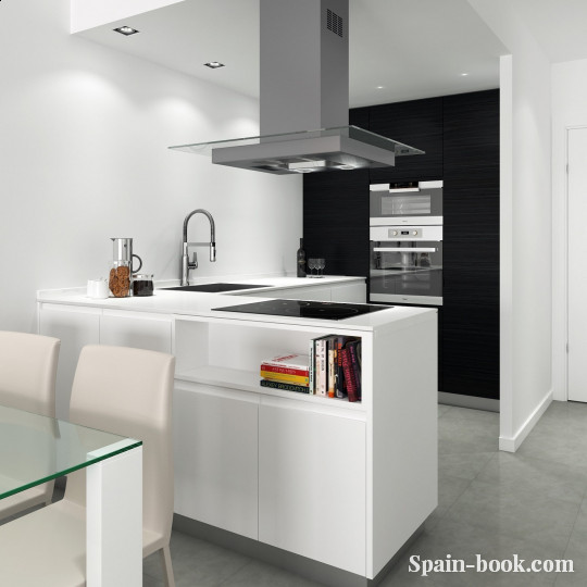 Апартаменты Новые апартаменты с видом на море в Кампоамор / Ориуэла Коста, Коста Бланка, Кампоамор