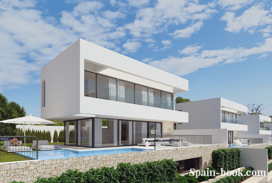 Виллы Современные виллы Премиум класса в Sierra Cortina / Финестрат, Коста Бланка, Финестрат