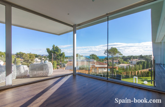 Виллы Вилла с живописным видом на море в Benissa, Коста Бланка, Бенисса