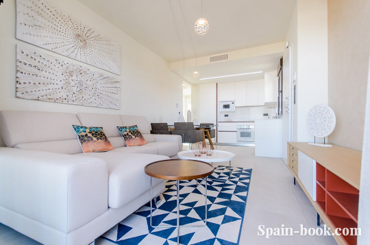 Бунгало Новый проект от одного из ведущих застройщиков Испании, Коста Бланка, Лос Балконес