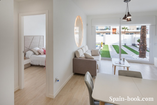 Виллы Современные виллы рядом с пляжем в San Pedro del Pinatar / Мурсия, Коста Бланка, Сан-Педро-дель-Пинатар