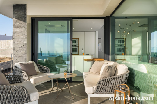 Виллы Современные виллы с видом на море,в коттеджном поселке Сиудад Кесада, Коста Бланка, Сиудад Кесада