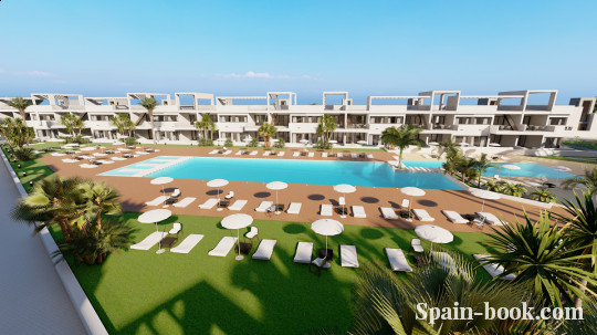 Бунгало Новый комплекс в пригороде Бенидорма / Finestrat, Коста Бланка, Финестрат