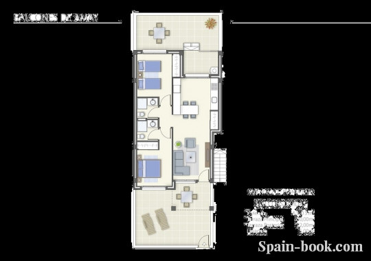 Бунгало Новый проект от одного из ведущих застройщиков Испании, Коста Бланка, Лос Балконес
