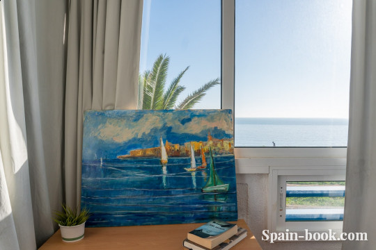 Апартаменты Апартаментs c видом на море в Миль Пальмерас / Ориуэла Коста, Коста Бланка, Миль Пальмерас