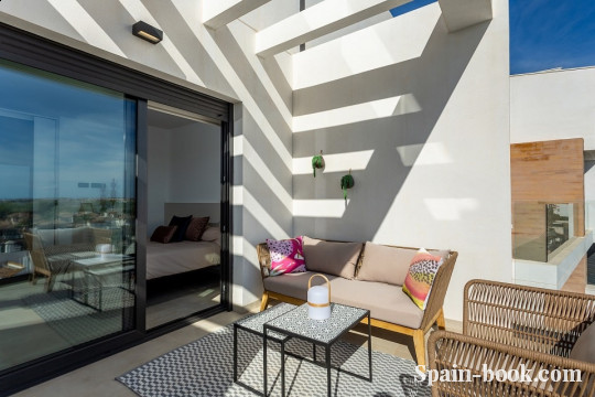 Пентхаус Последние современные апартаменты в Los Dolses / Ла Зения, Коста Бланка, Ла Зения