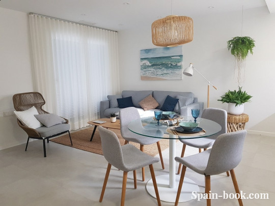 Апартаменты Новый жилой комплекс в 1км от пляжа в Плайя Фламенка, Ориуэла Коста, Коста Бланка, Плайя Фламенка