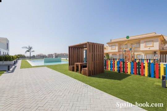 Апартаменты Новый жилой комплекс в 1км от пляжа в Плайя Фламенка, Ориуэла Коста, Коста Бланка, Плайя Фламенка