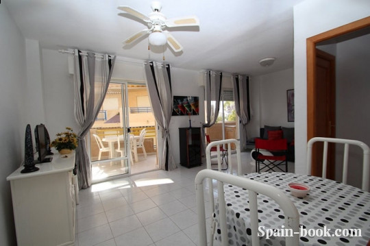 Апартаменты Апартаменты с боковым видом на море в Миль Пальмерас / Ориуэла Коста, Коста Бланка, Миль Пальмерас