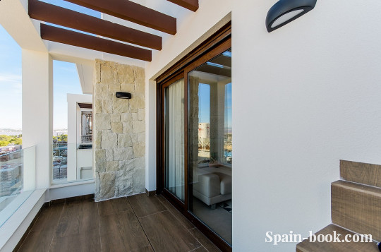 Бунгало Новый проект от одного из ведущих застройщиков Испании, Коста Бланка, Лос Балконес