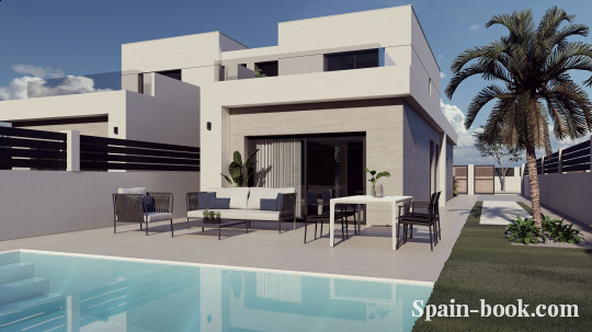 Виллы Современные виллы в красивом пригороде Торревьехи, Лос Балконес, Коста Бланка, Лос Балконес