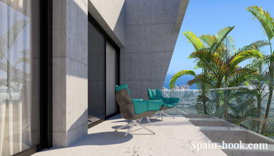 Виллы Ультрасовременные виллы с видом на море в Сьерра Картина / Бенидорм., Коста Бланка, Бенидорм