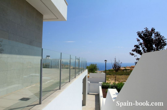 Виллы Новые виллы в 2км от пляжа в Cumbre del Sol / Кальпе, Коста Бланка, Кумбре дель Соль