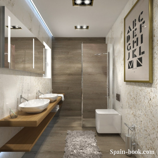 Виллы Современные виллы в резиденциальном жилом комплексе в пригороде Бенидорма, Коста Бланка, Финестрат