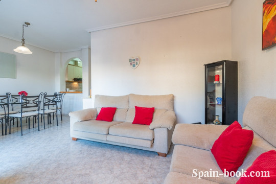 Бунгало Бунгало с садом в 1,5км от пляжа в Плайя Фламенка / Ориуэла Коста, Коста Бланка, Плайя Фламенка