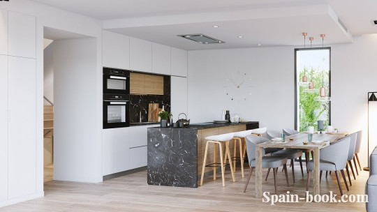 Виллы Современные виллы с видом на море и город в Finestrat / Бенидорм, Коста Бланка, Финестрат