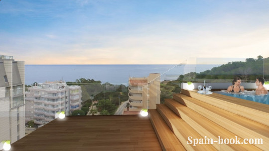 Апартаменты Новые апартаменты в 300м от пляжа в Кальпе, Аликанте, Коста Бланка, Кальпе