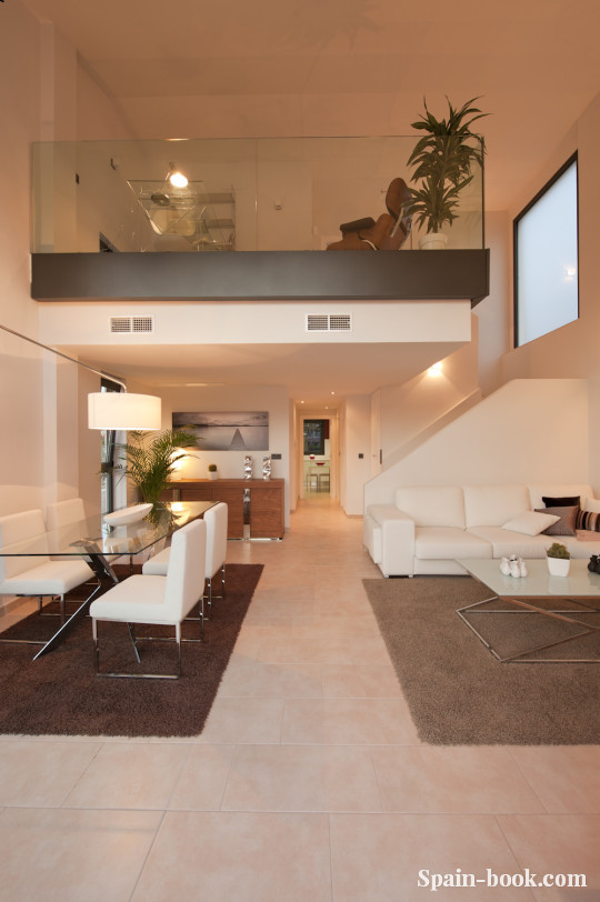 Виллы Новые виллы в 1км до песчаного пляжа в Santiagо de la Ribiera / Mar Menor, Коста Бланка, Сантьяго-де-ла-Рибера