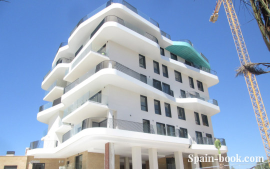 Апартаменты Новый резиденциальный комплекс рядом с пляжем в Вийяхойоса, Коста Бланка, Вильяхойоса