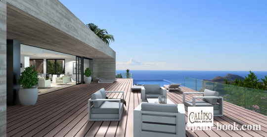 Виллы Современная вилла в элитном районе Кальпе / Cumbre del Sol, Коста Бланка, Кумбре дель Соль