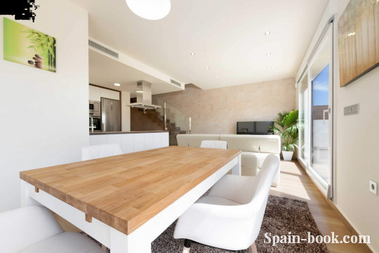 Виллы Новый комплекс вилл в пригороде Торревьехи, Лос Монтесинос, Коста Бланка, Лос Монтесинос