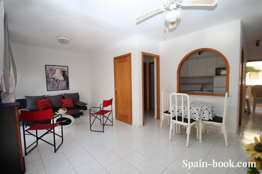 Апартаменты Апартаменты с боковым видом на море в Миль Пальмерас / Ориуэла Коста, Коста Бланка, Миль Пальмерас