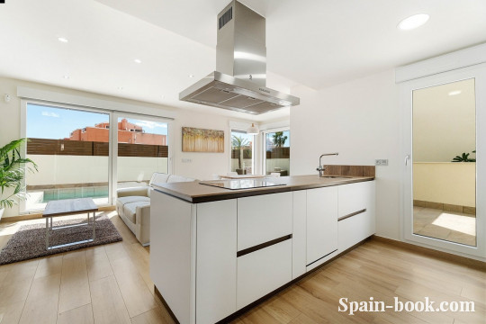 Виллы Новый комплекс вилл в пригороде Торревьехи, Лос Монтесинос, Коста Бланка, Лос Монтесинос