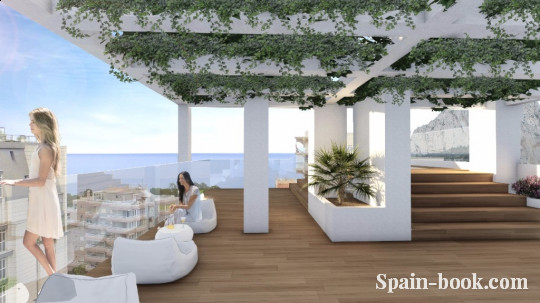 Апартаменты Новые апартаменты в 300м от пляжа в Кальпе, Аликанте, Коста Бланка, Кальпе