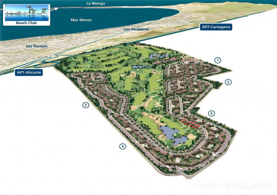 Виллы Новые виллы в пригороде Los Alcázeres,3км от пляжа Мар Менор / Ла Манга, Коста Бланка, Лос Алькасарес
