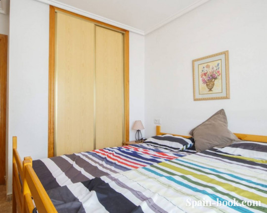 Апартаменты Квартира с видом на коммунальный бассейн в 800м до пляжа и центра Торревьехи, Коста Бланка, Торревьеха