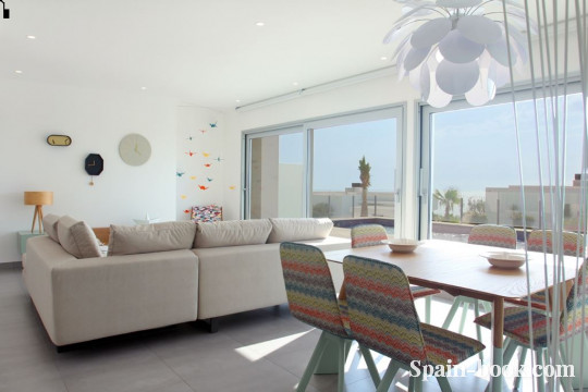 Виллы Новые виллы в 2км от пляжа в Cumbre del Sol / Кальпе, Коста Бланка, Кумбре дель Соль