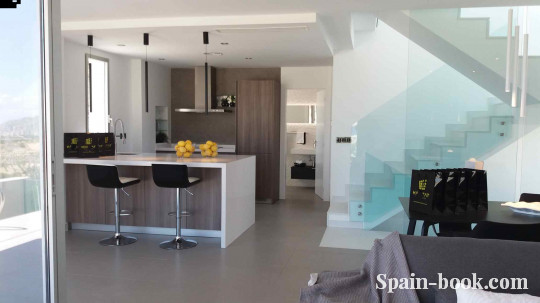 Виллы Эксклюзивные виллы с видом на море в Finestrat \ Бенидорм., Коста Бланка, Финестрат