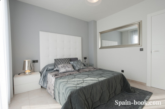 Виллы Новые виллы в 1км до песчаного пляжа в Santiagо de la Ribiera / Mar Menor, Коста Бланка, Сантьяго-де-ла-Рибера