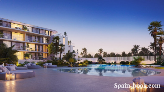 Апартаменты Новые апартаменты в курортном городе Дении, Коста Бланка, Дения