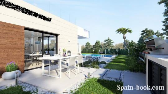 Виллы Новые современные виллы в пригороде Торревьехи, Лос Монтесинос, Коста Бланка, Лос Монтесинос