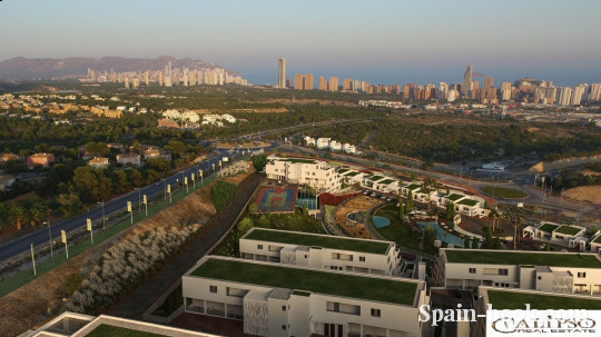 Апартаменты Новый резиденциальный комплекс в пригороде Бенидорма / Finestrat, Коста Бланка, Финестрат