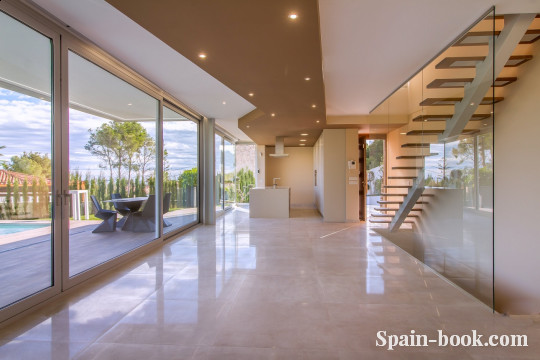 Виллы Вилла с живописным видом на море в Benissa, Коста Бланка, Бенисса