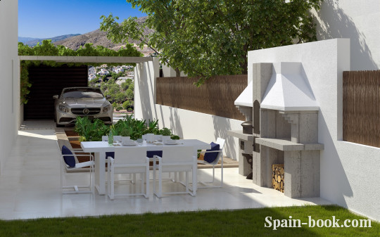 Виллы Ультрасовременные виллы с видом на море в Сьерра Картина / Бенидорм., Коста Бланка, Бенидорм