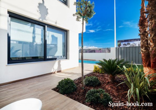 Виллы Современные виллы в 200м от моря в Ла Велета, Торревьеха, Коста Бланка, Торревьеха