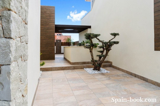 Виллы Новый комплекс вилл в пригороде Торревьехи, Лос Монтесинос, Коста Бланка, Лос Монтесинос