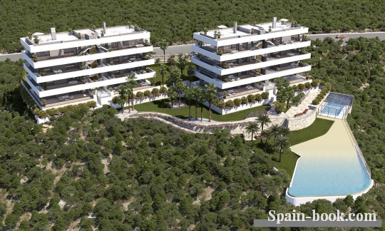 Виллы Эксклюзивные апартаменты в Las Colinas Golf, Campoamor / Ориуэла Коста, Коста Бланка, Кампоамор