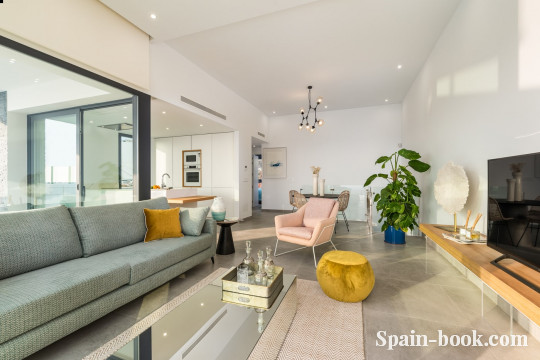 Виллы Современные виллы с видом на море,в коттеджном поселке Сиудад Кесада, Коста Бланка, Сиудад Кесада