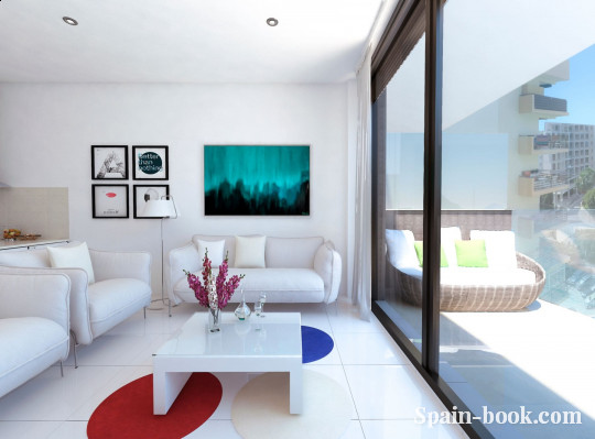 Апартаменты Новый дом в 100м от пляжа в Кальпе, Аликанте, Коста Бланка, Кальпе